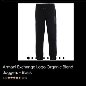 Armani Exchange Logo Joggers XL